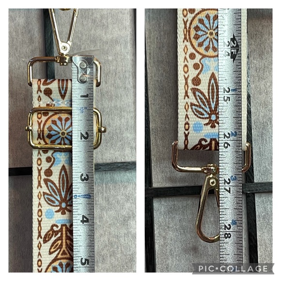 NEW Crossbody Handbag Strap, Replacement Strap, Guitar Strap - Picture 7 of 9